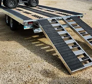 Metal Valley 8x16 Snowmobile Trailer